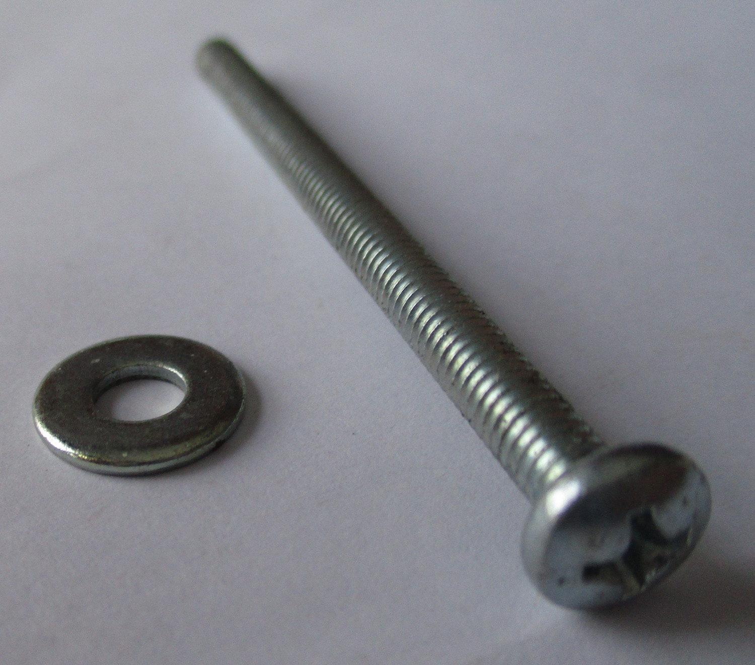 Screw Pn Ph W/Washer, 2 9/16&Amp;Quot;L #8-32 Thd Sz