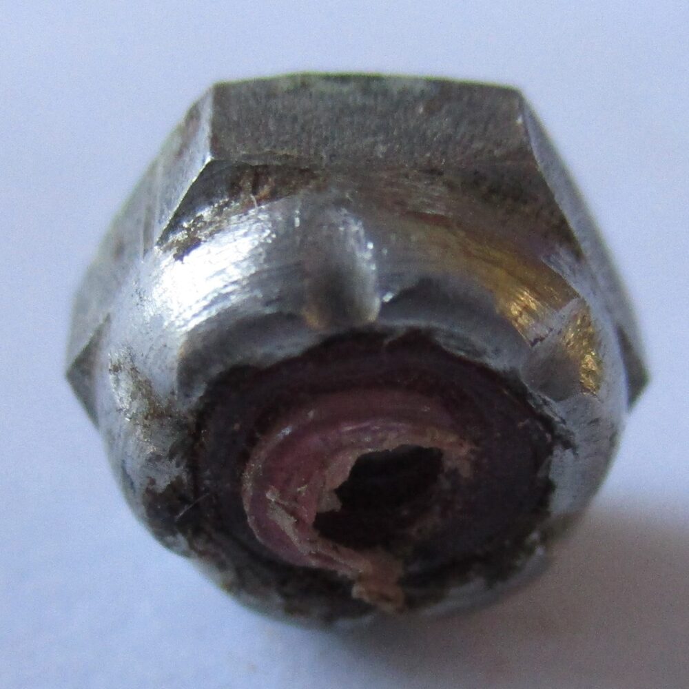 Nut, Hex Lock, 1/8"ID 5/16"OD 3/16"H, Pkg./2