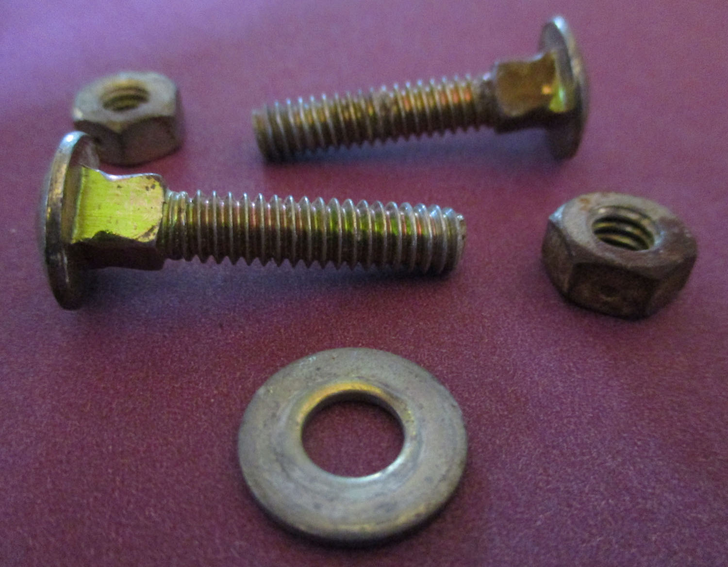 Bolts, Carriage With Nuts &Amp;Amp; Bracket 1 3/8&Amp;Quot;L