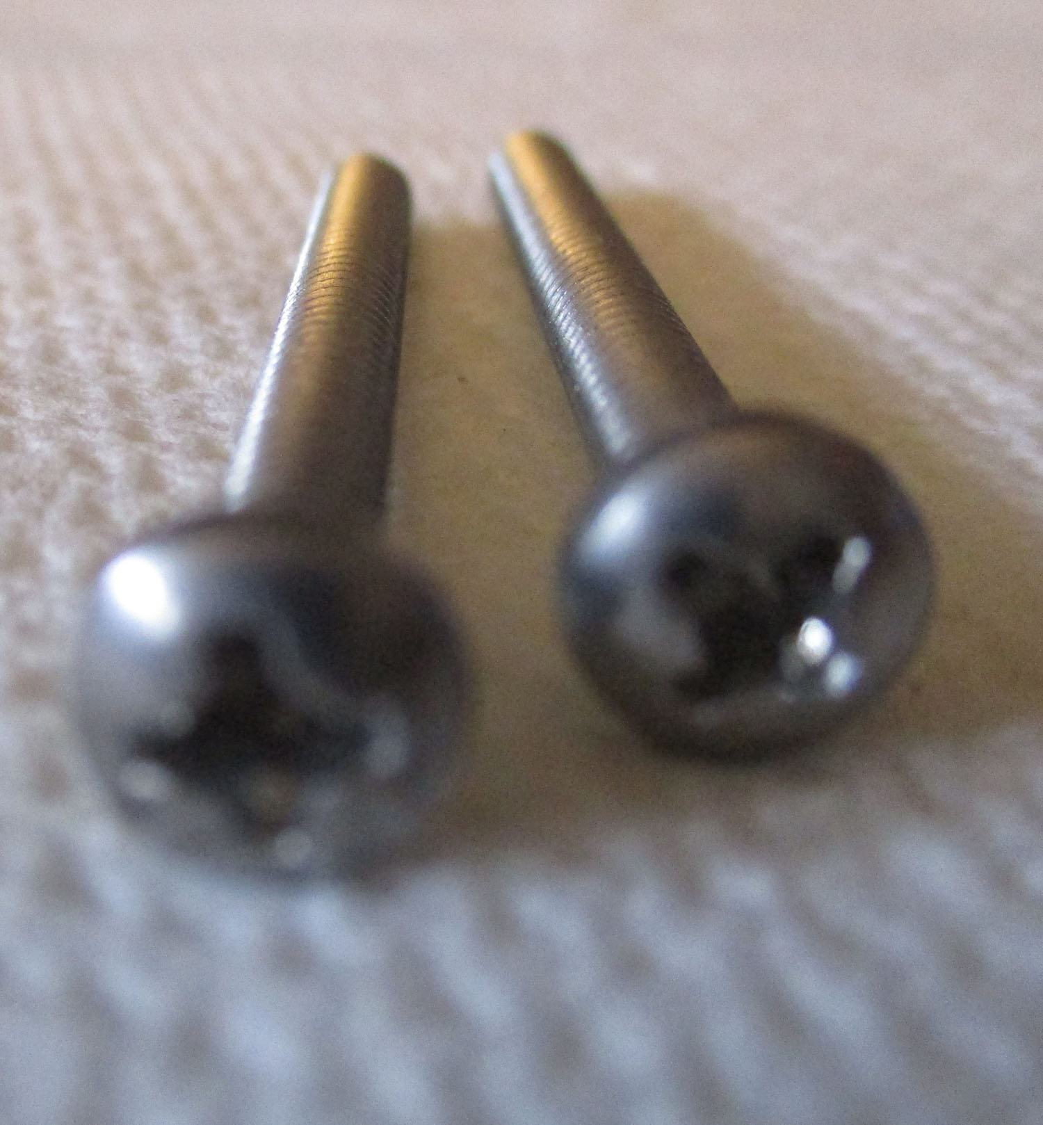 Screws Phillips Pan Head 1 9/16&Amp;Quot;L 6-32 Thd Sz Pkg Of 2