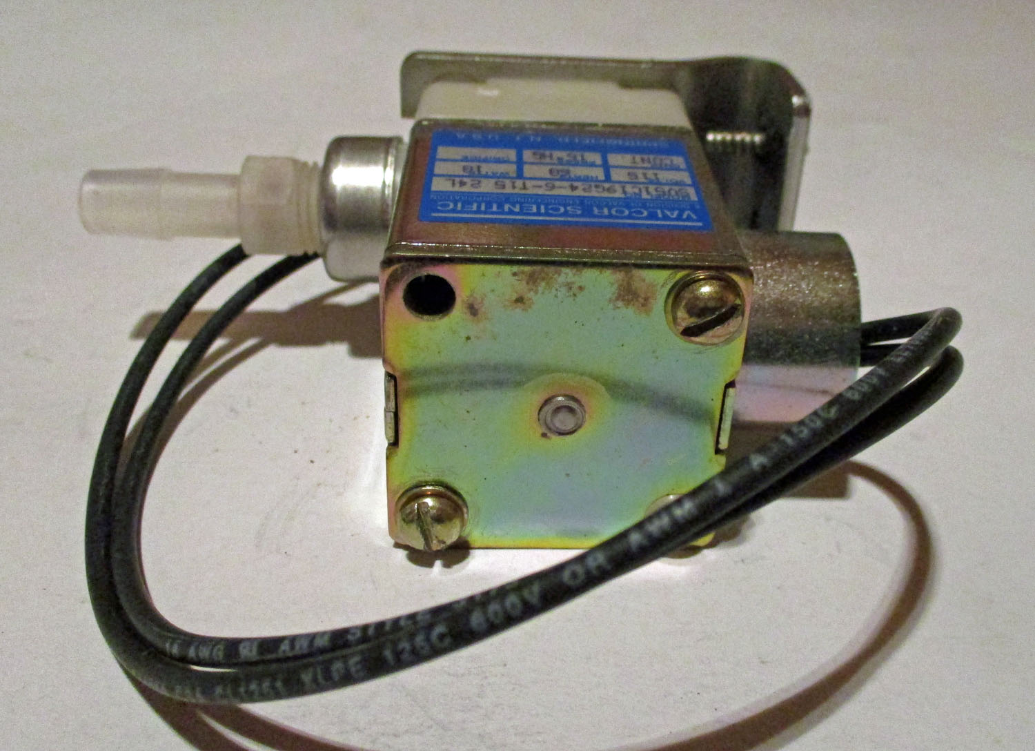 Water Valve, 115V Continuous Duty 7 Valve Water 115V Continuous Duty
