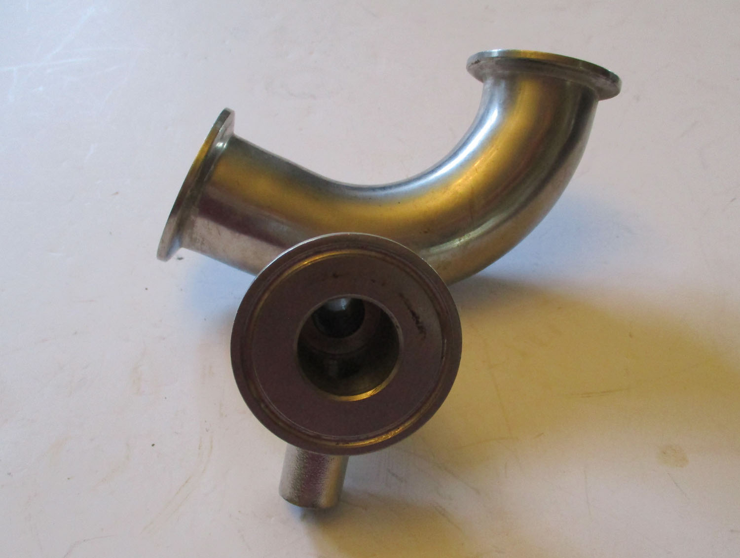 Elbow Drain with Ferrule and Nipple 6 Elbow Drain with Ferrule and Nipple