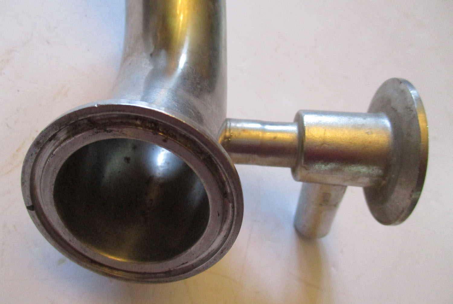 Elbow Drain with Ferrule and Nipple 8 Elbow Drain with Ferrule and Nipple