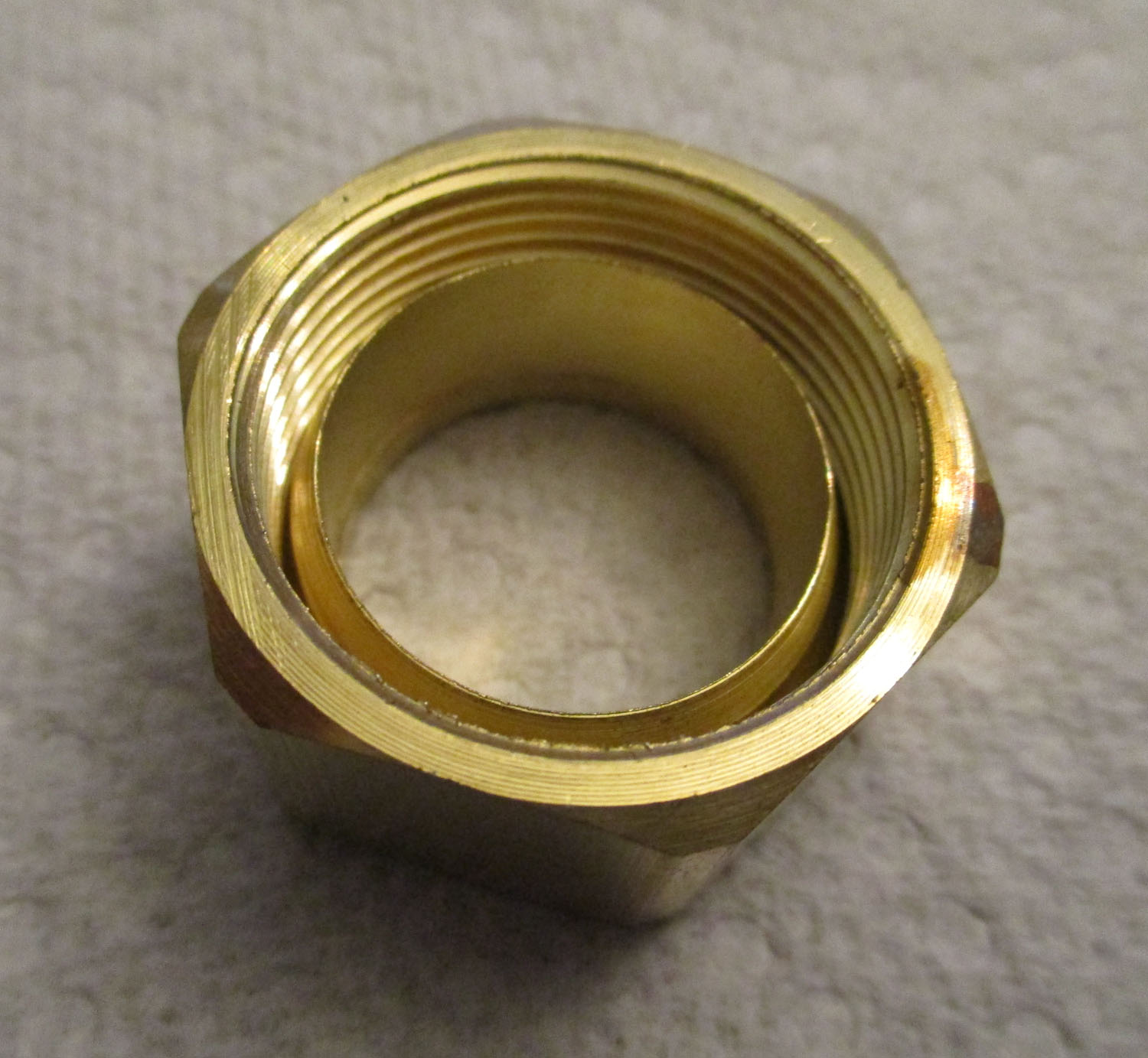 Adapter, Brass, 3/4" Pipe by 3/4" NPT 6 Adapter Brass 3/4" Pipe by 3/4" NPT