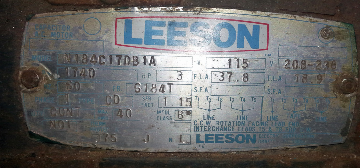 Motor Continuous Duty 7 Motor Continuous Duty