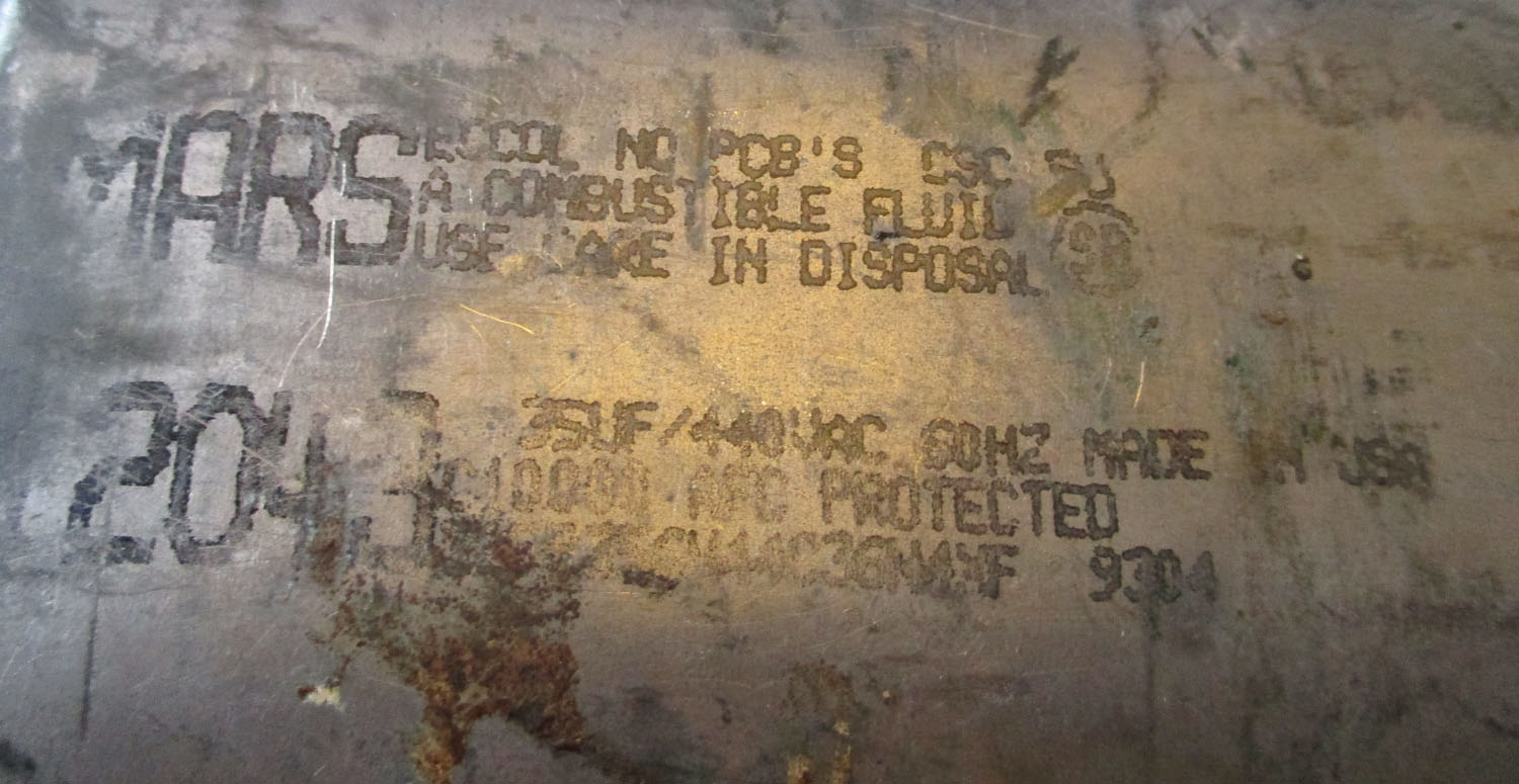 Capacitor Run 35Μf 440Vac 2043