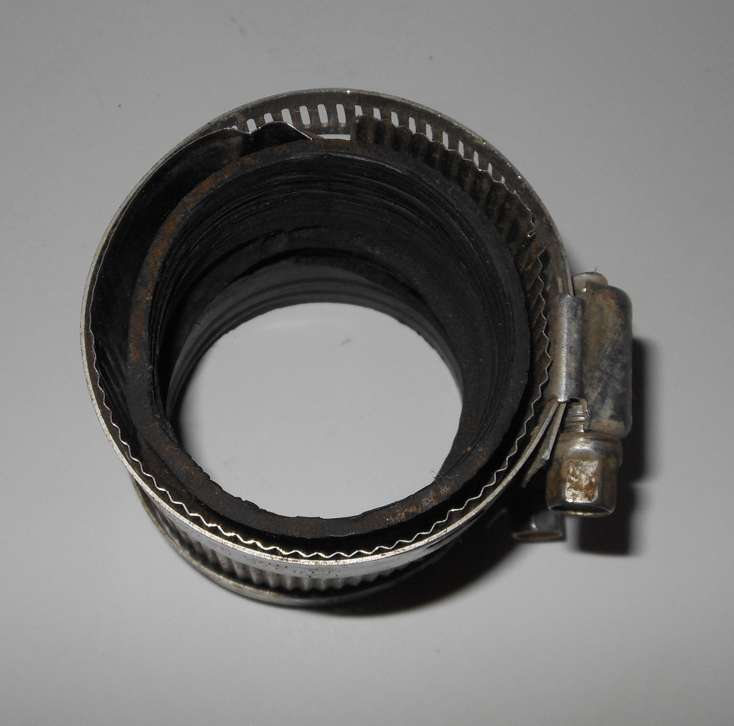 Coupling Rubber W/Adjustable Clamp