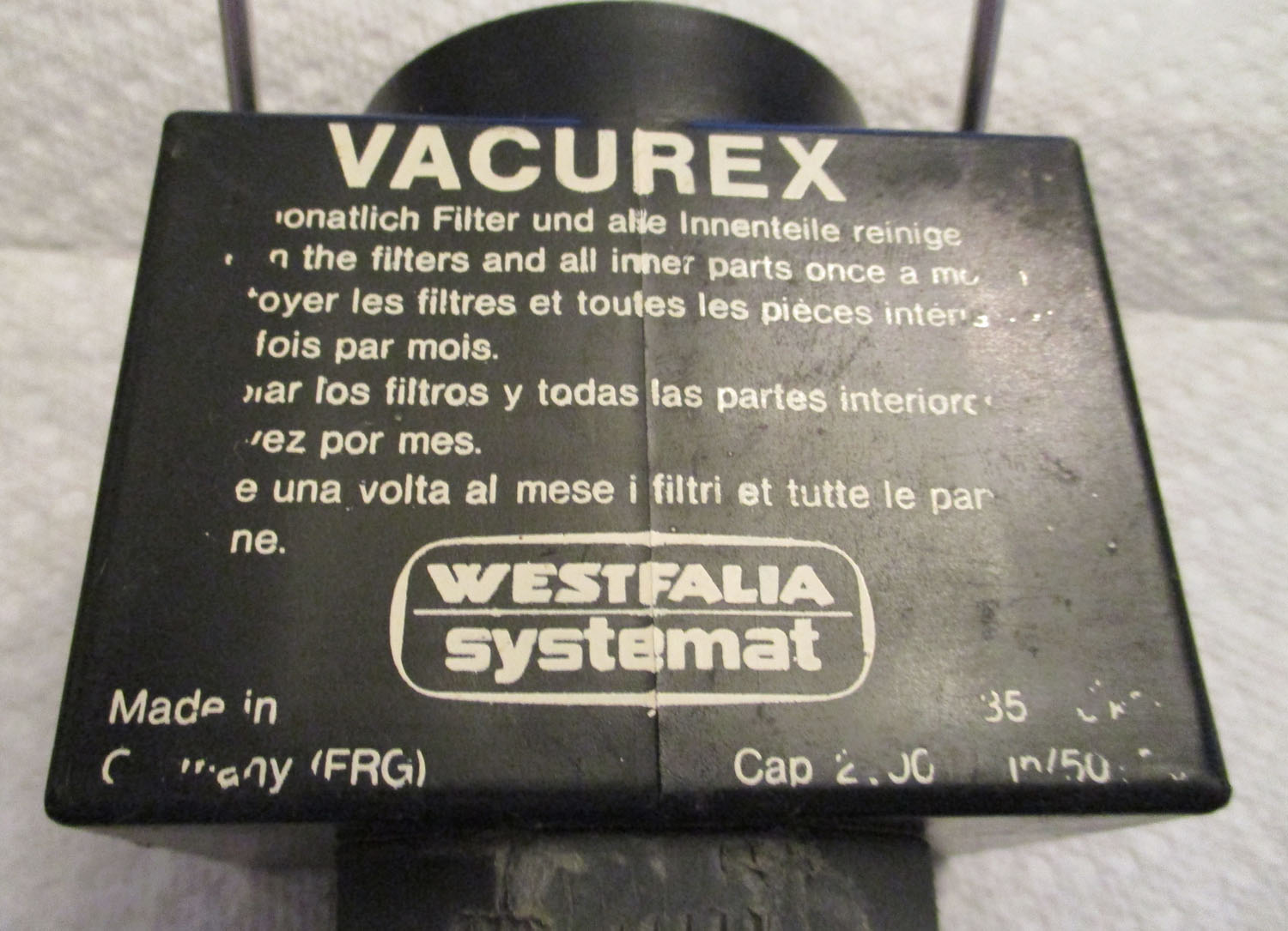 Housing for Vacurex Vacuum Controller 4 Vacurex - Housing