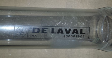 Pipe Glass 2 1/2&Quot;, 120&Quot;L