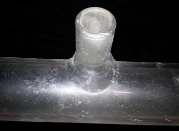 Pipe Glass 2", 84"L w/Nipple 6" From End