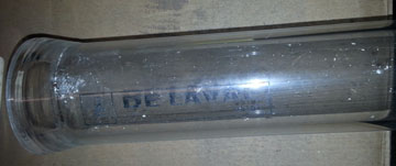 Pipe Glass 2&Quot; Delaval 79&Quot;L