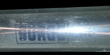 Pipe Glass 2", Surge 30"L