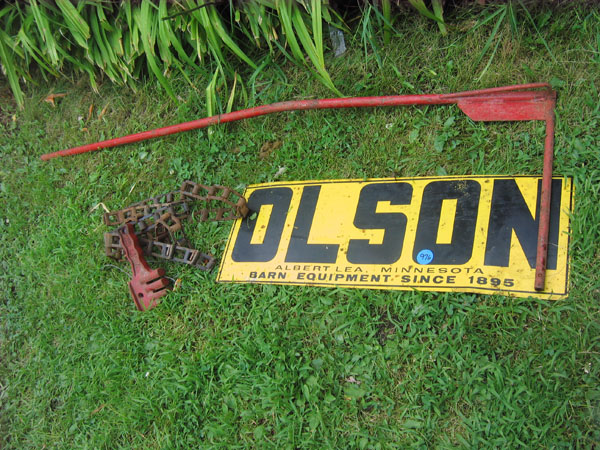 Bale Kicker Bar And Chain