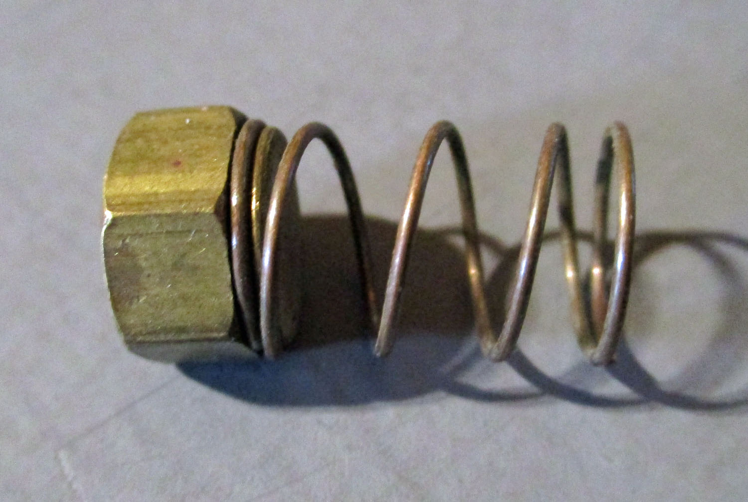 Spring w/Cap, 3/4"L 3 Spring w/Cap 3/4"L