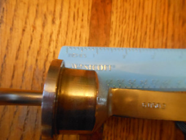 Dipstick For An A Series Delaval 2500 Gallon Tank