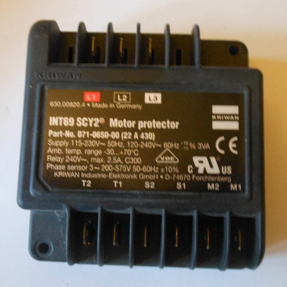 Protector Motor w/Phase Sequence Monitoring