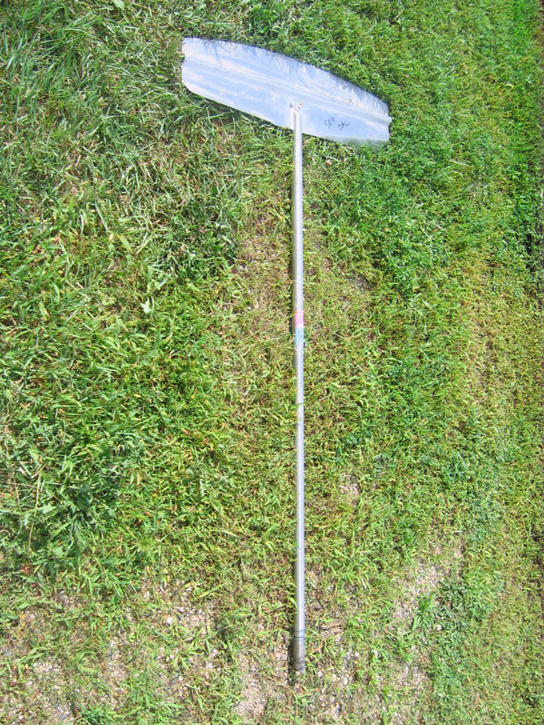 Paddle and Shaft for OH Cooler 54"L