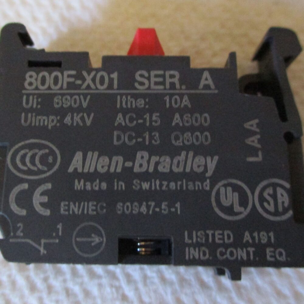 Switch Selector With Contacts 10Amp