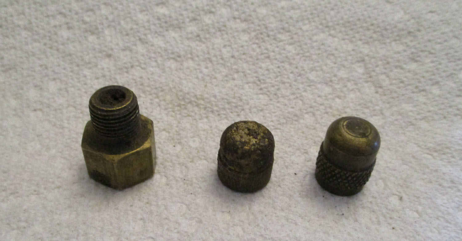 Nipple With Caps Brass 7/16-20 Thd Sz