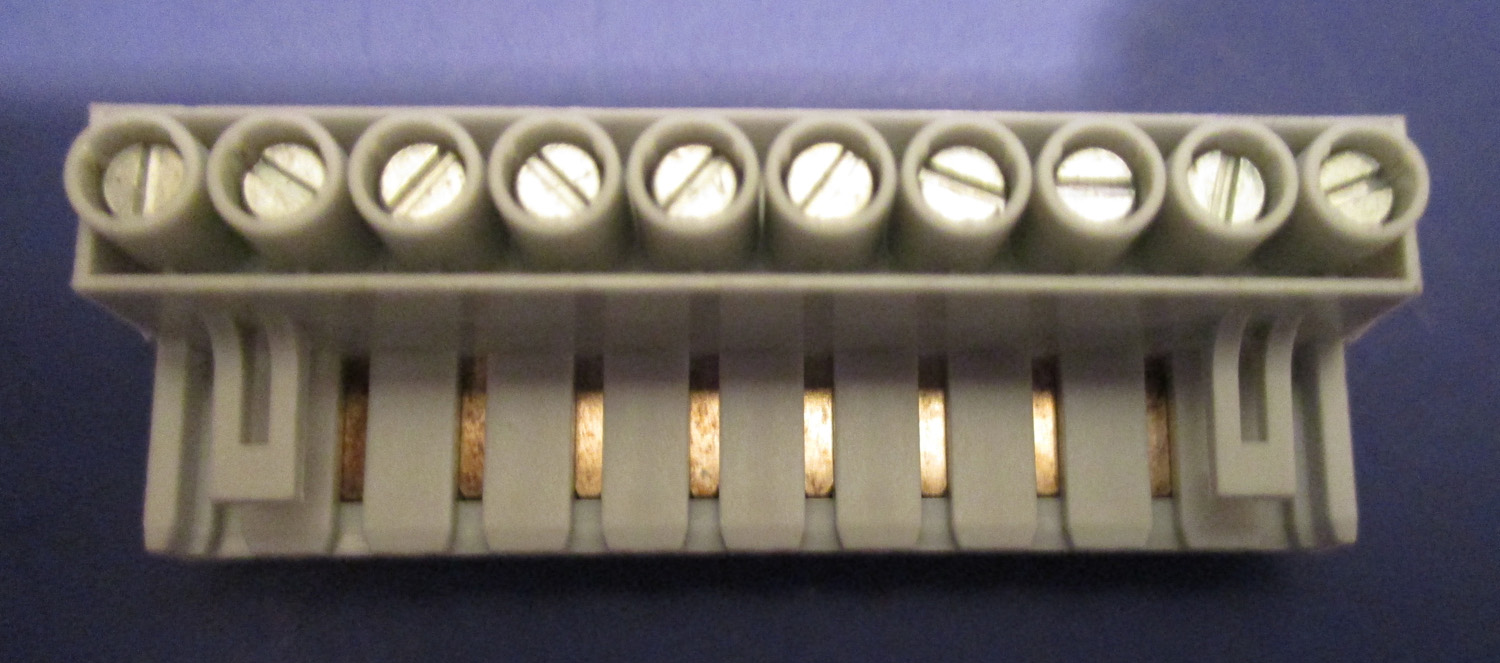 Terminal Plug Omni 10 Place Grey 2&Quot;L