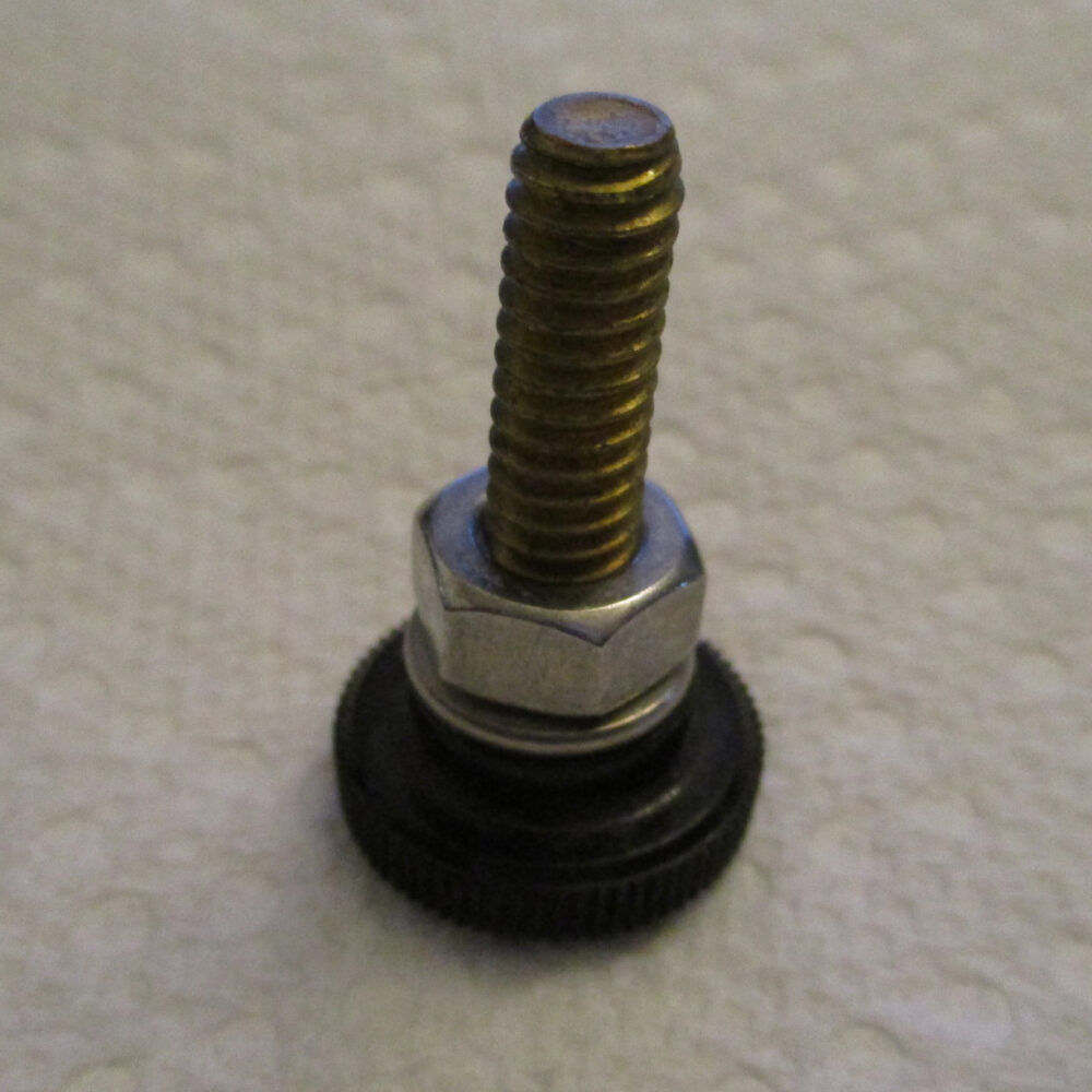 Screw Thumb For Surge Meter 1 1/4&Quot;L 1/4-20 Thd Sz