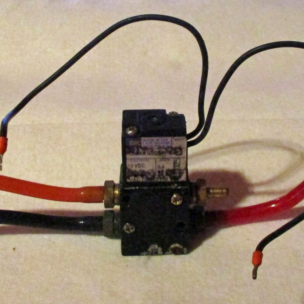Valve W/Manifold Mac 12Vdc