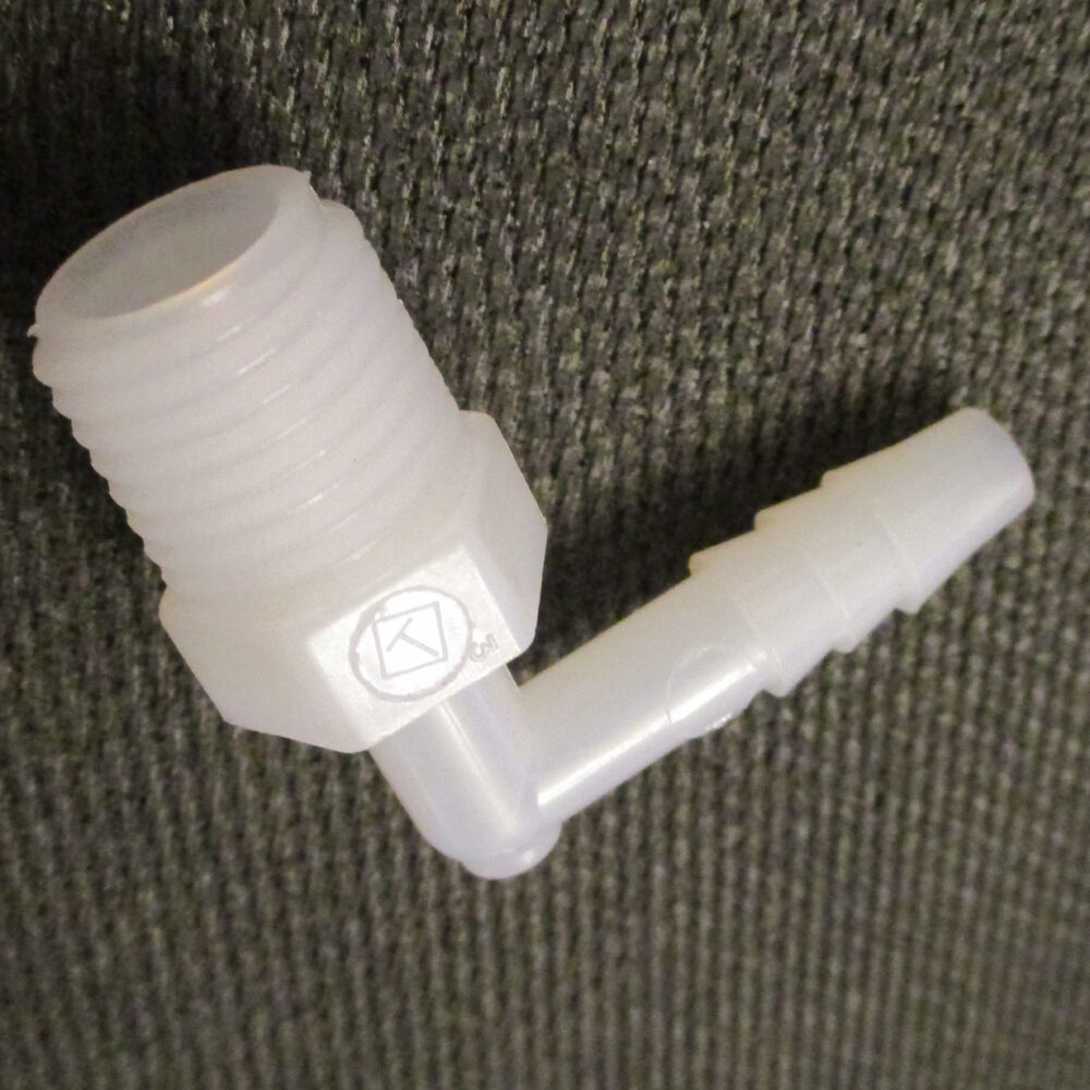 Elbow Nylon 90° 1/4&Quot; Npt X 1/4&Quot; Barbed