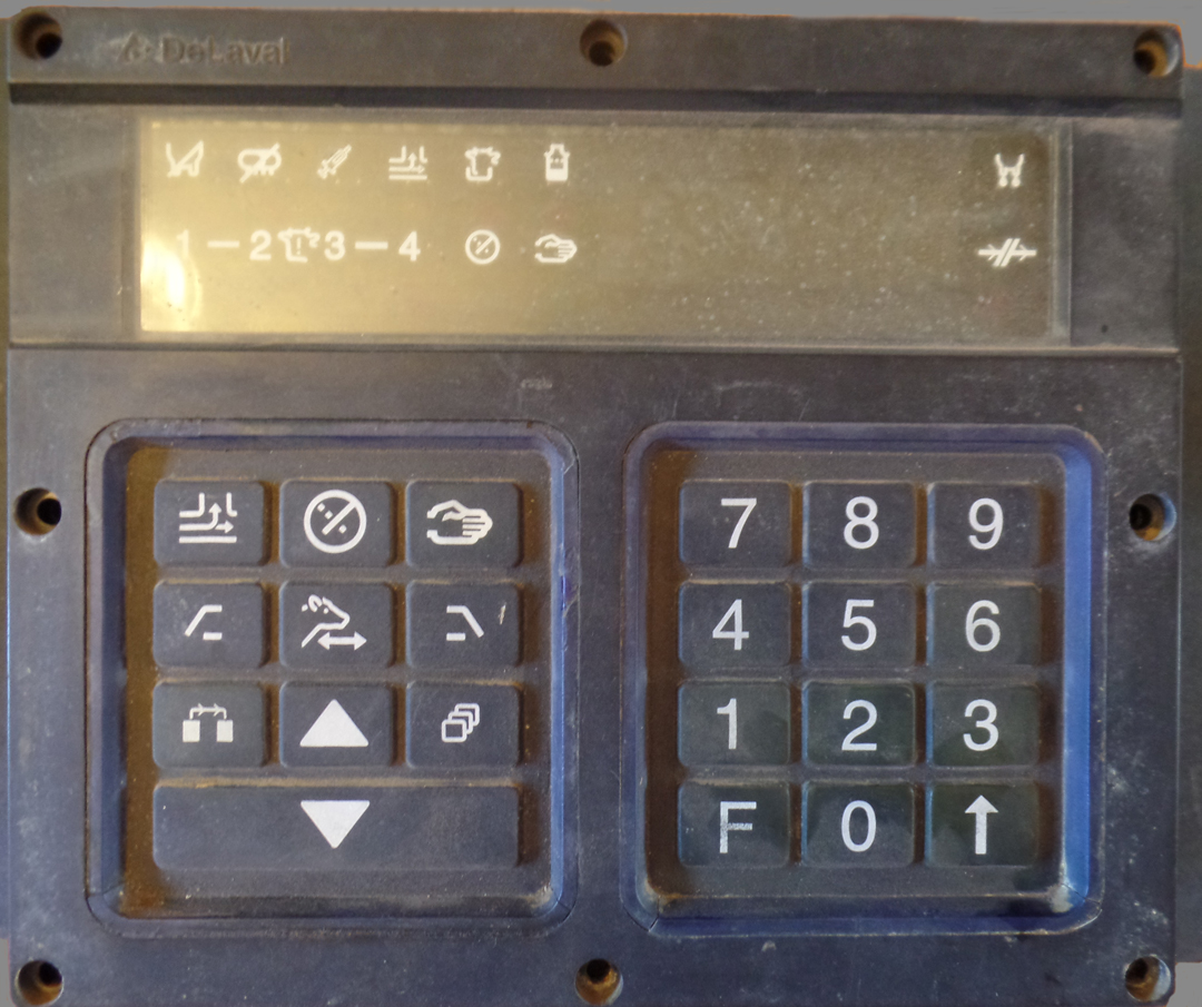 Mpc Ii Keypad And Board Delaval