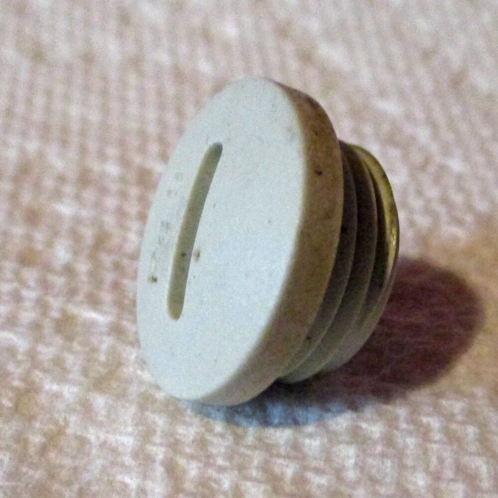 Plug Threaded For Detacher Box 9/16&Quot;Od Thread