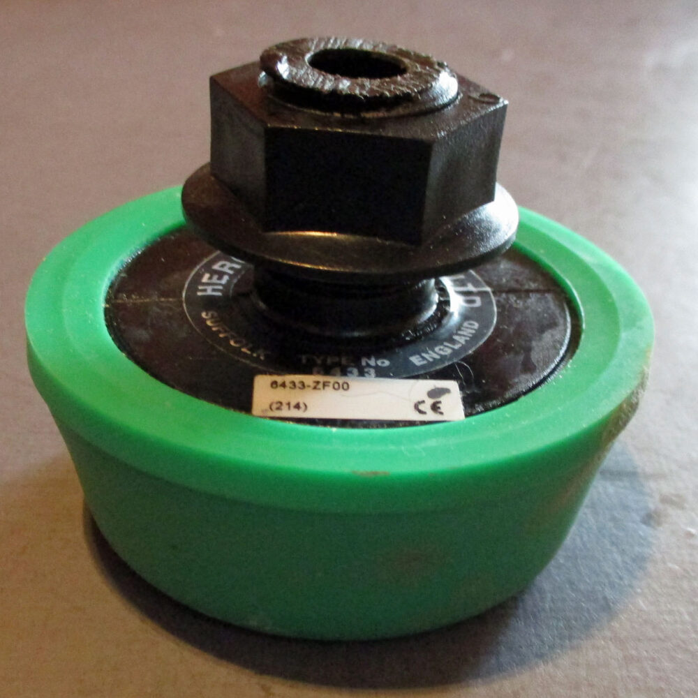 Button Push Green Type 6433
