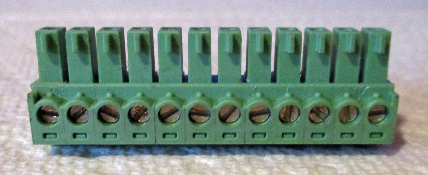 Terminal Green Metatron/Autoflow 12 Place 1 7/8&Quot;L