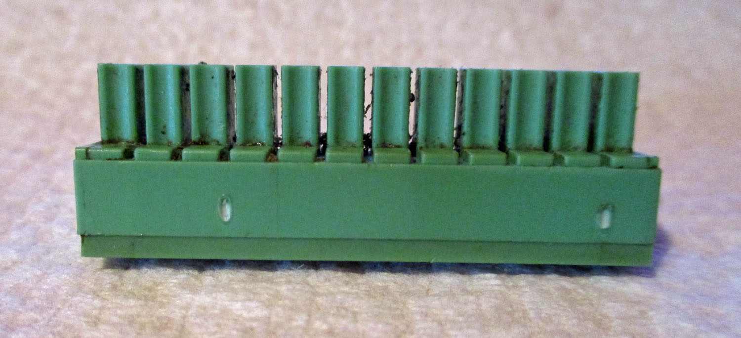 Terminal Green 12 Place Metatron/Autoflow 1 13/16&Amp;Quot;L