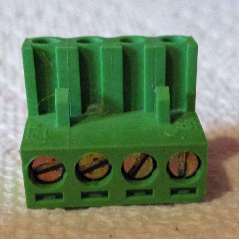 Terminal Green Older Style 4 Place 3/4&Quot;W