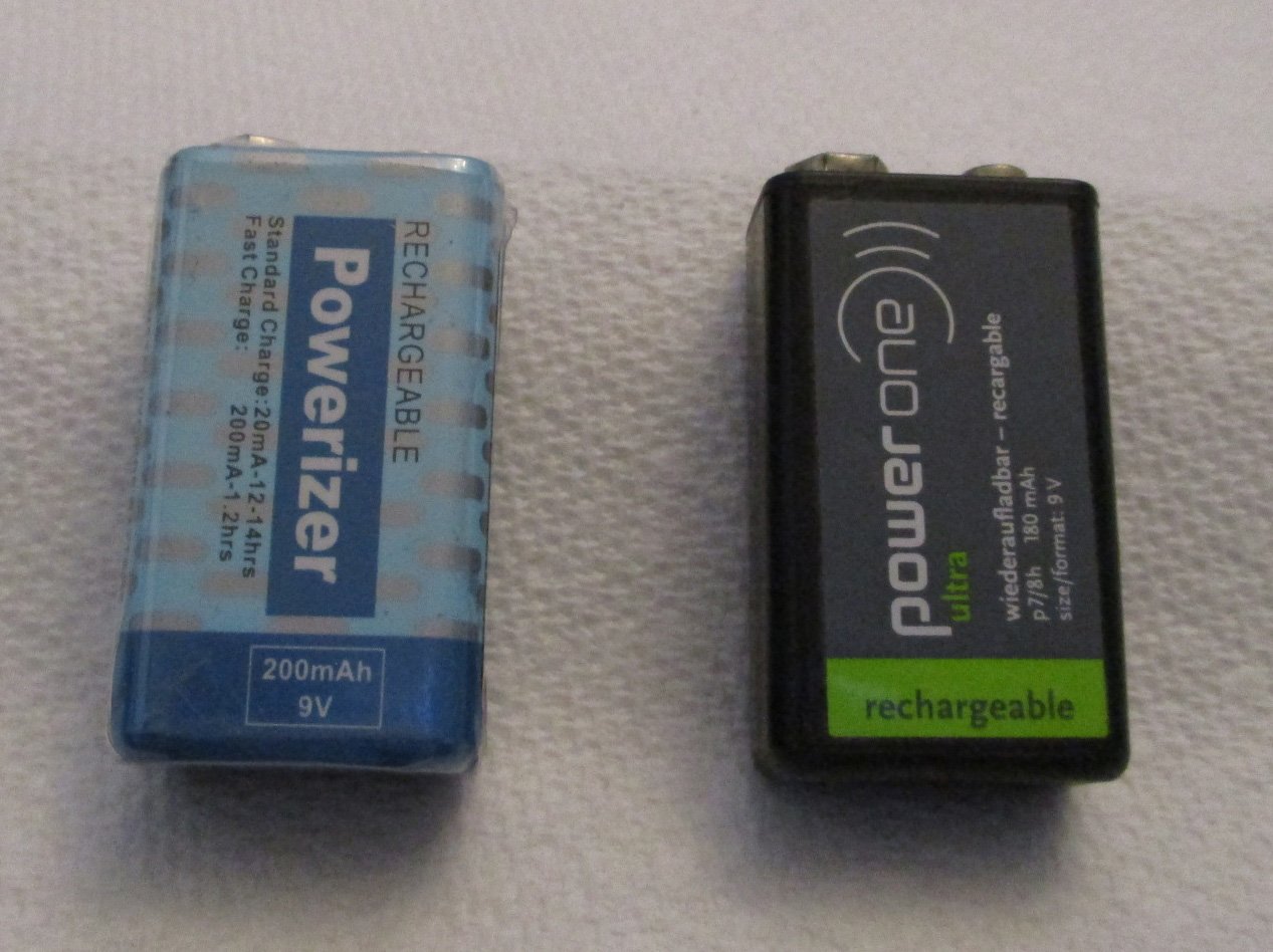 Battery Rechargeable 9V for Timekeeper EMI