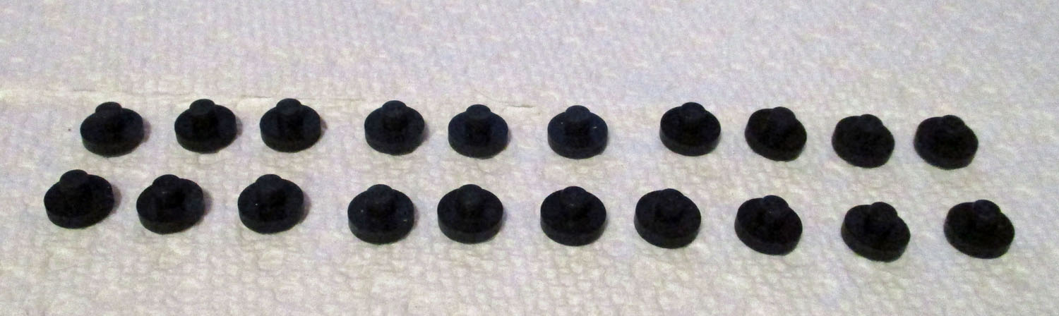 Plunger Tip Tops Pkg of 20