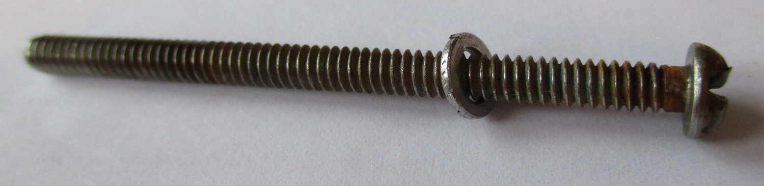 Screw, Rh Sl W/Washer, Surge Pulsator, 2 1/8&Amp;Amp;Quot;L, Pkg./9
