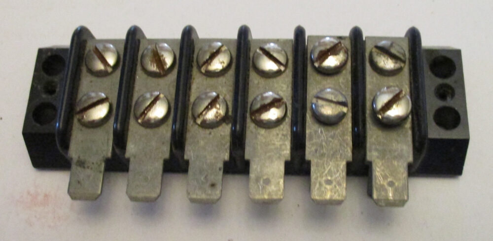 Terminal, 6-Place 3 3/8&Amp;Quot;L