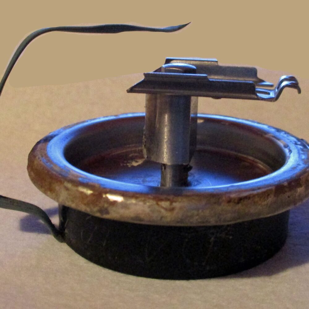 Cap W/Connection 2 1/2&Quot;Od