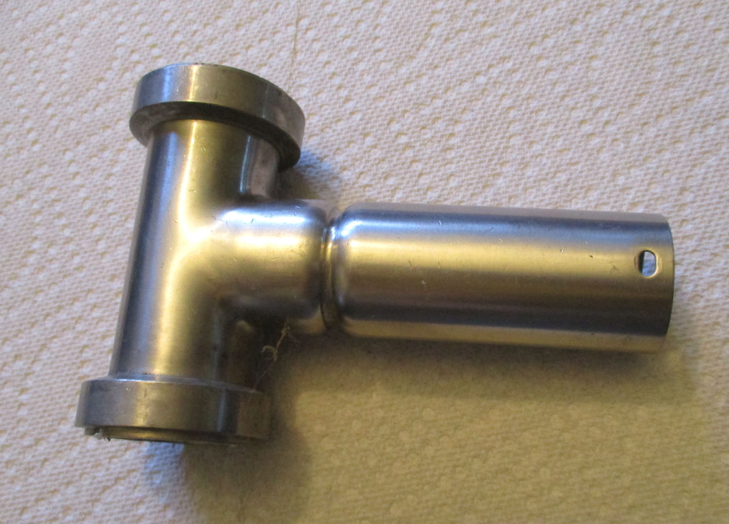 Tee w/Stop 1 1/2" Stainless Steel Vacuum Wash Valve 3 Tee with Stop 1 1/2" Stainless Steel Vacuum Wash Valve