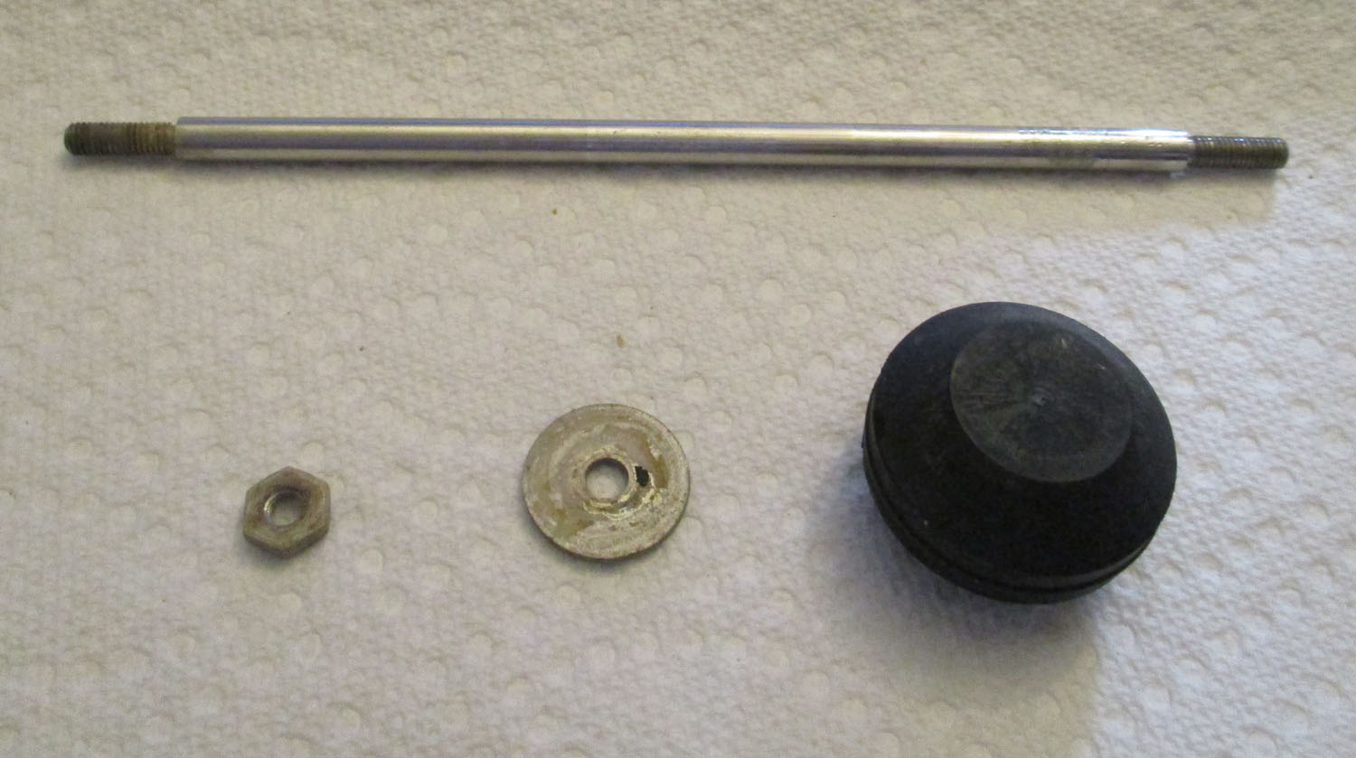 Plunger and Rod 6 7/8" L #10-32 Vacuum Wash Valve