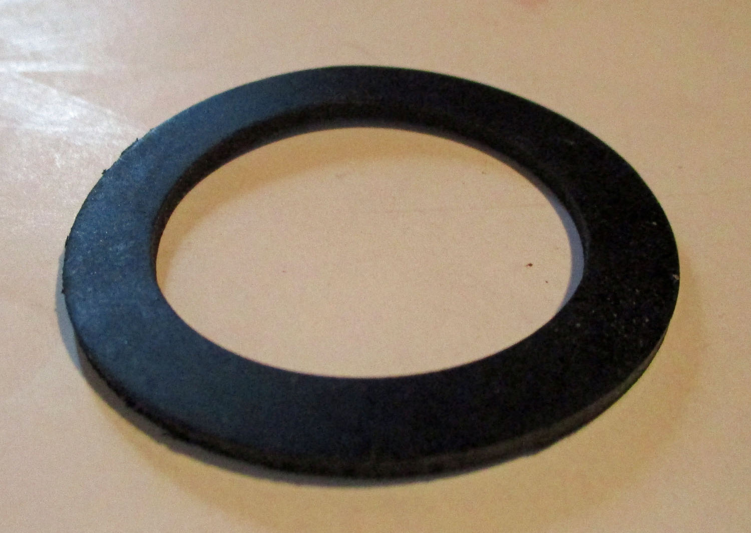 Flat Gasket, 1 1/4"ID 3 Gasket Rubber 1 11/16"OD, 1 1/4"ID