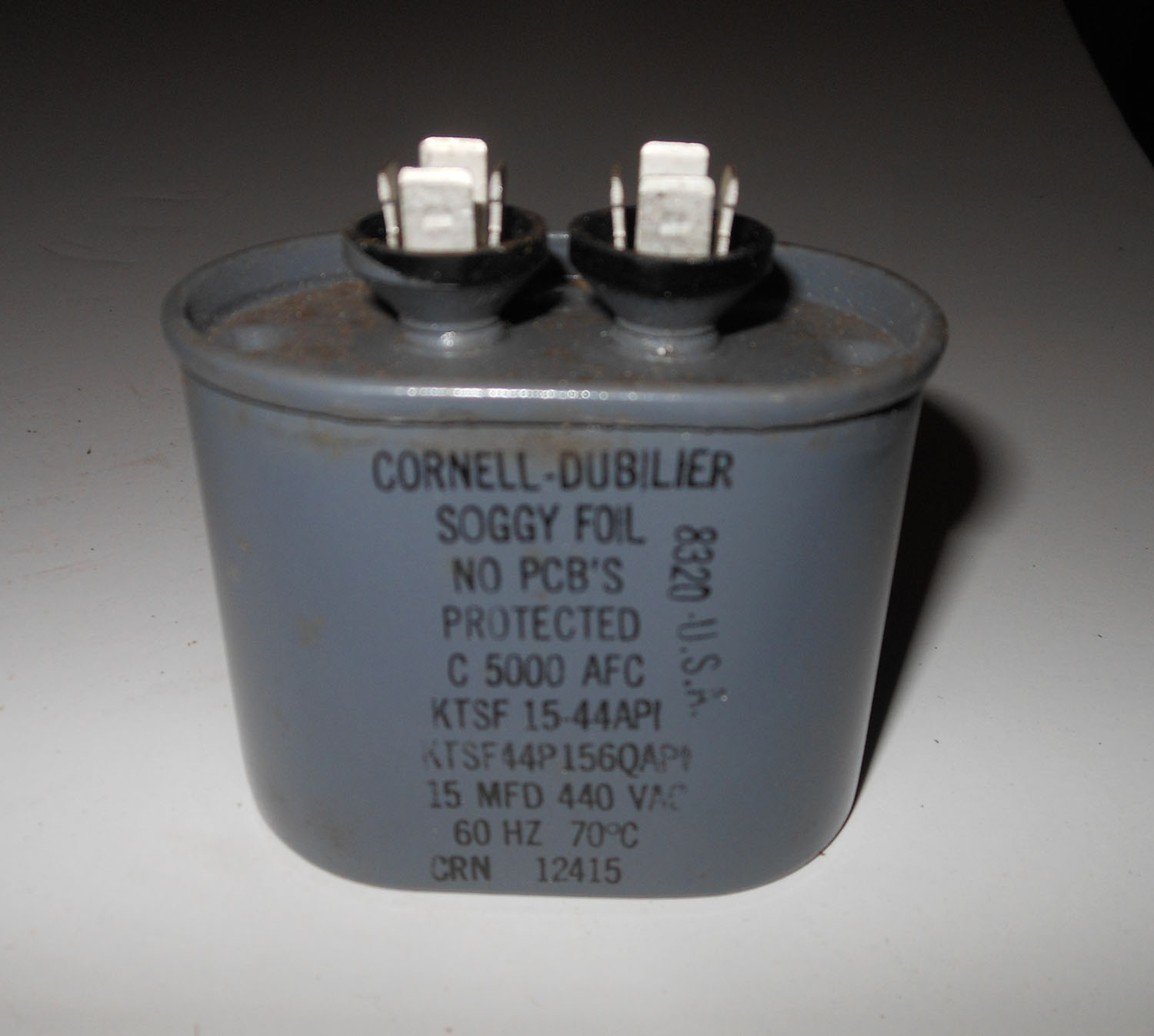 Capacitor Run 15Μf 440Vac