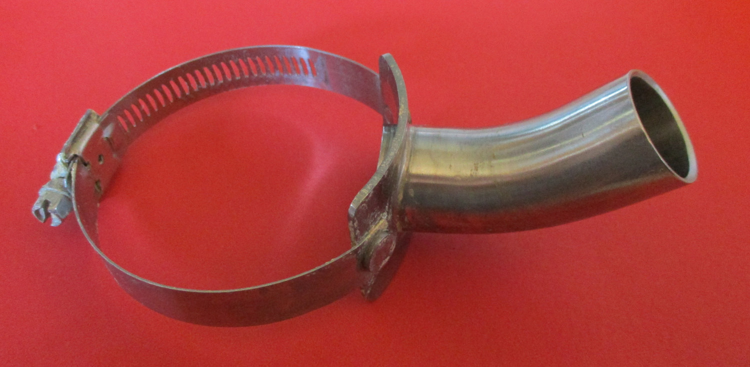 Nipple Clamp-On Curved 1&Quot;Od