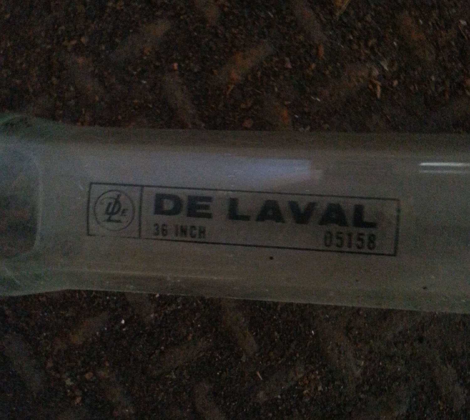 Pipe Glass 2&Amp;Quot;, 36&Amp;Quot;L