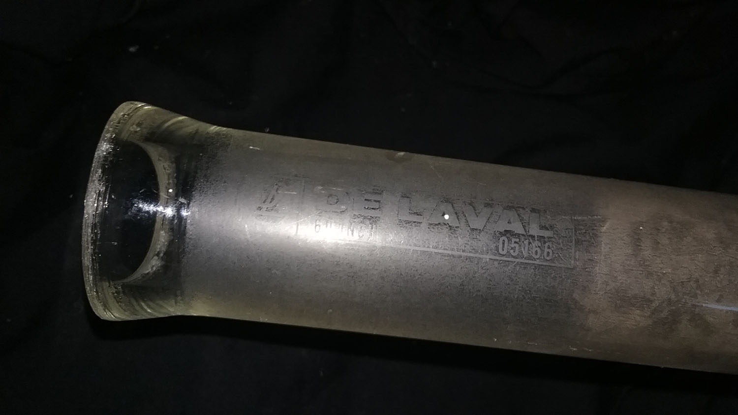 Pipe Glass 2&Quot;, 60&Quot;L