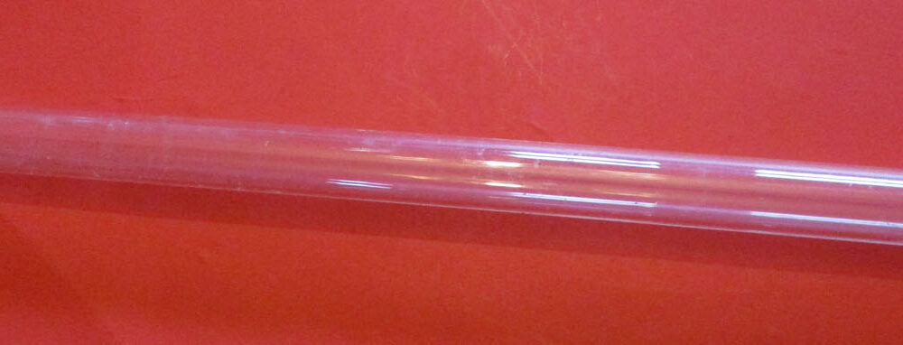 Pipe, Glass 1" - 17 3/4" L