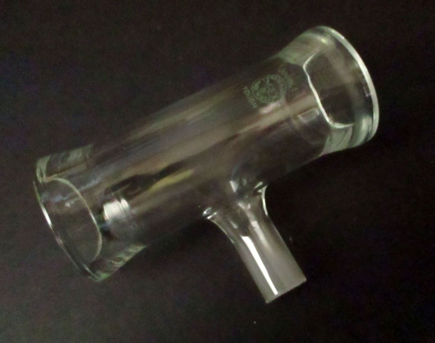 Pipe 1 1/2" Glass w/Offset Nipple 3 Pipe 1 1/2" Glass w/Offset Nipple