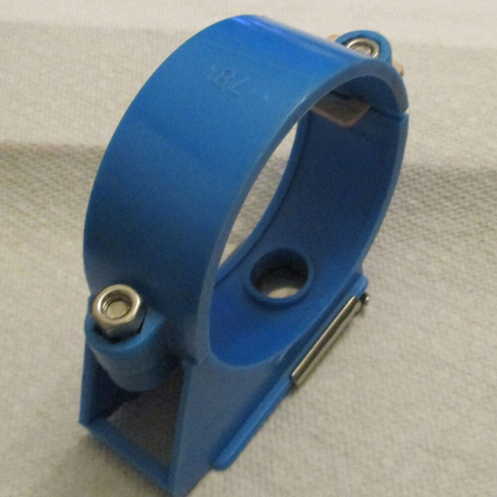 Valve Milk 3" Clamp-On Blue