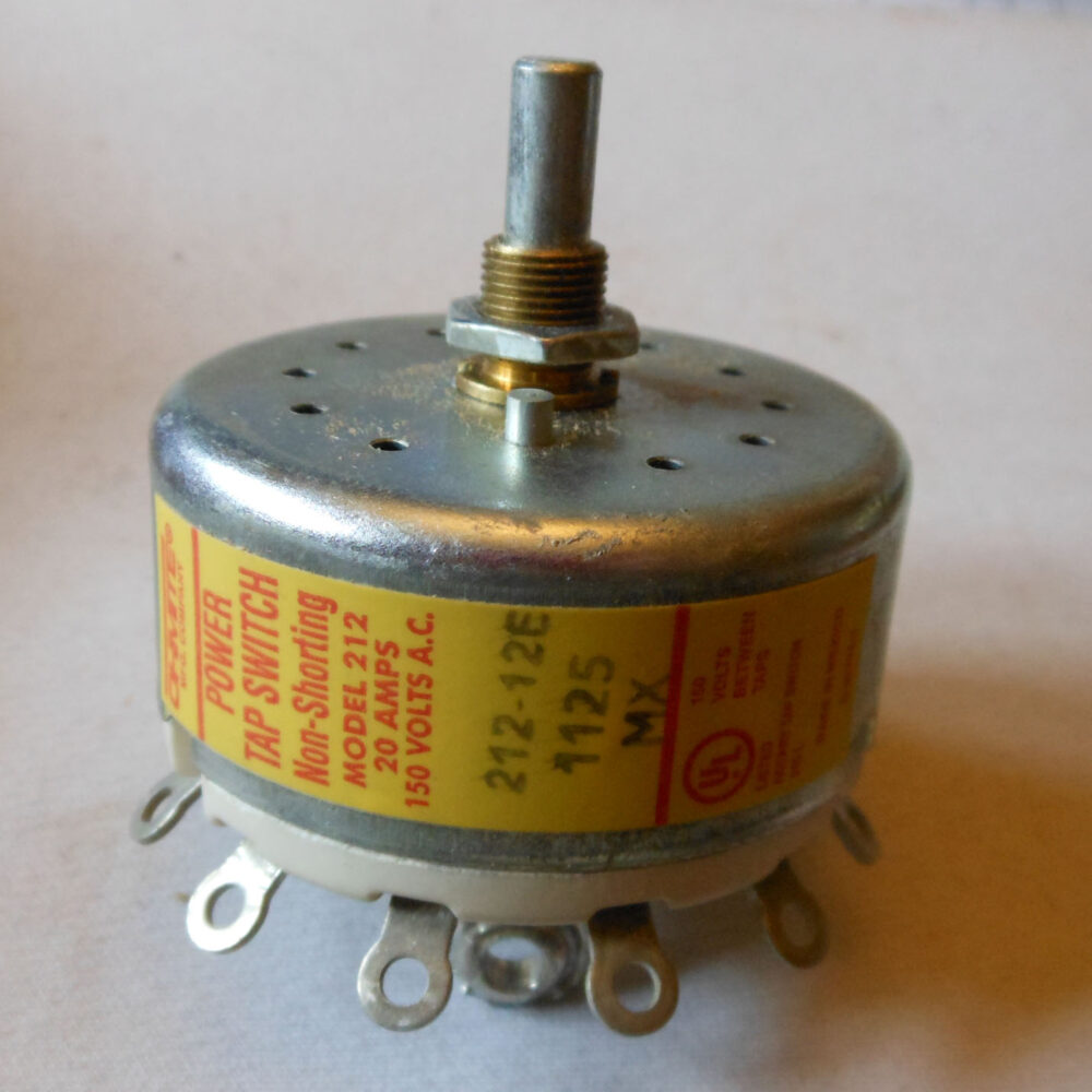 Timer 12 Position Power Tap Switch 20 AMP 150 V