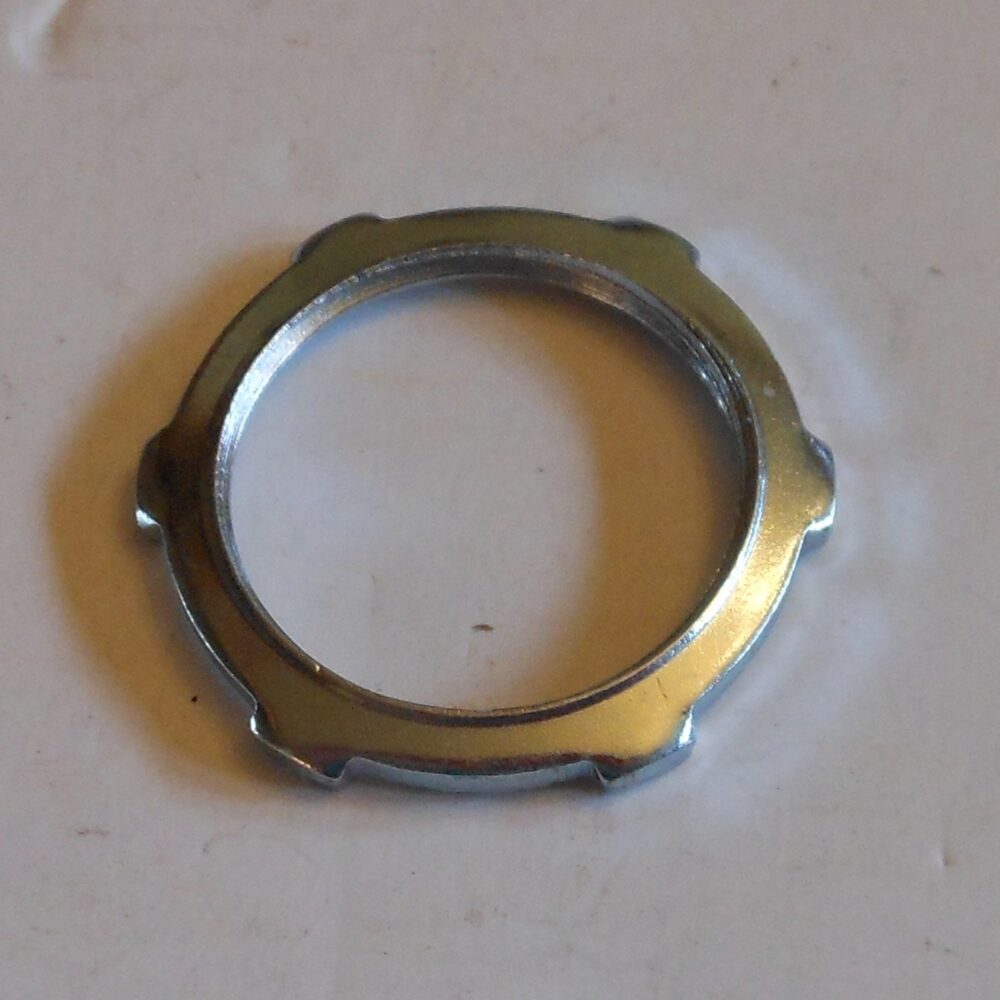 Locknut Conduit 1 11/16"OD with Tabs Pkg of 2